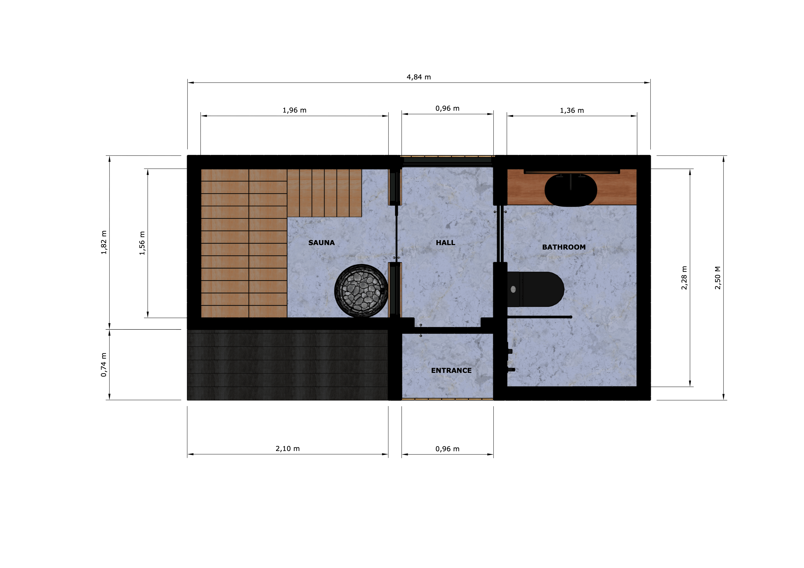 Sauna WSA12