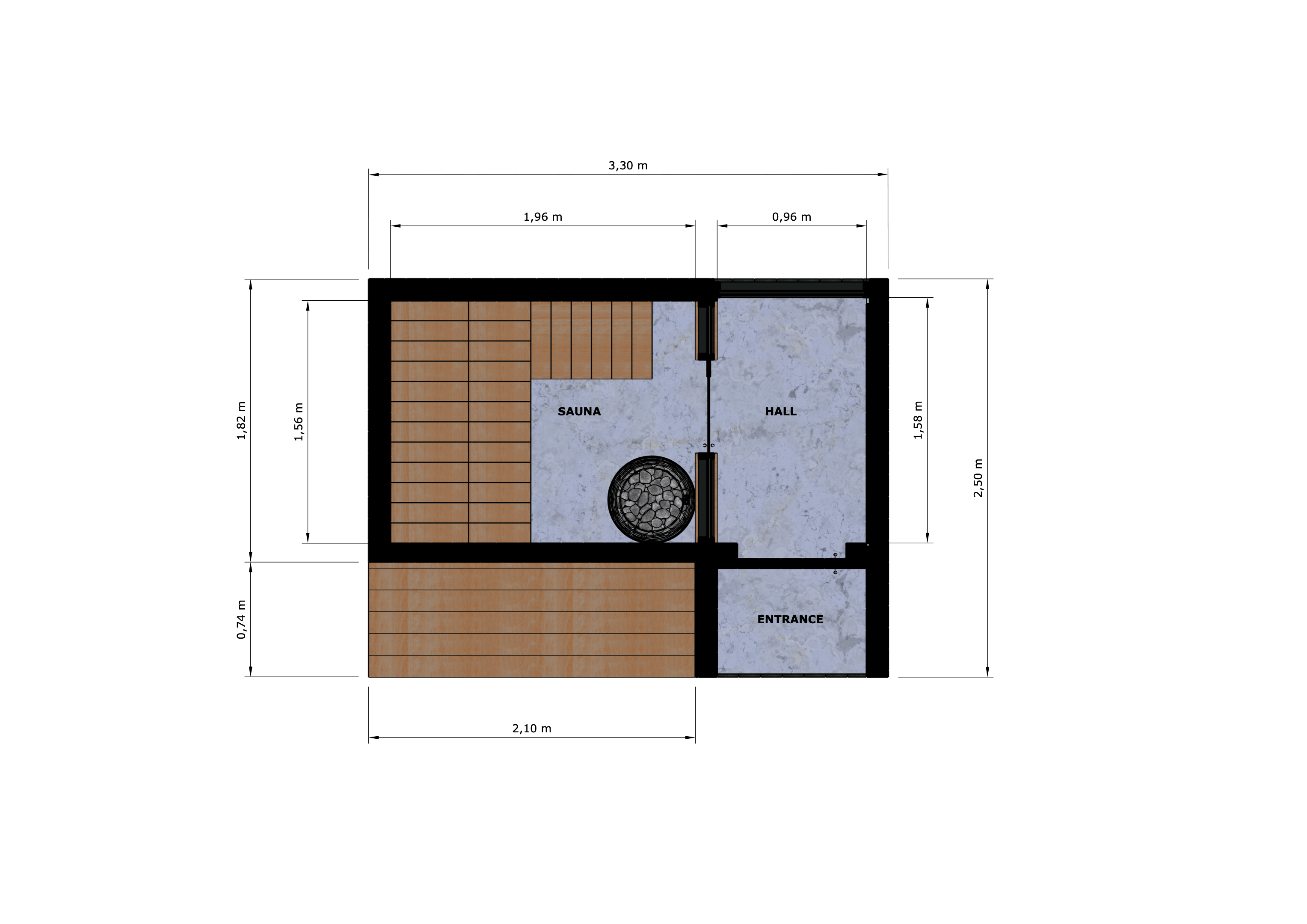 Sauna WSA8